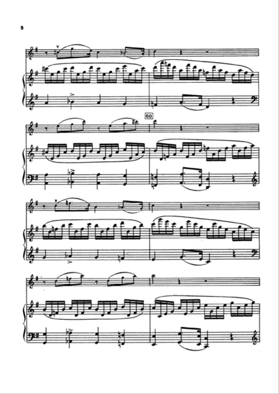 Violin Sonata Violin Solo scores gallery preview page 6