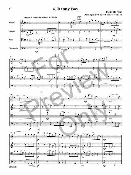 Easy String Quartets, Volume 3 image number null