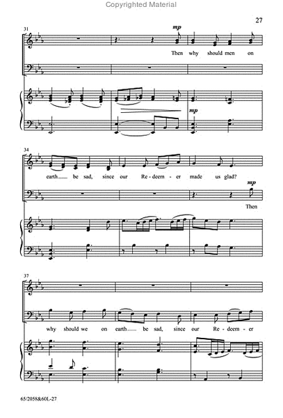 The Christmas Story - SATB Score with Performance CD image number null