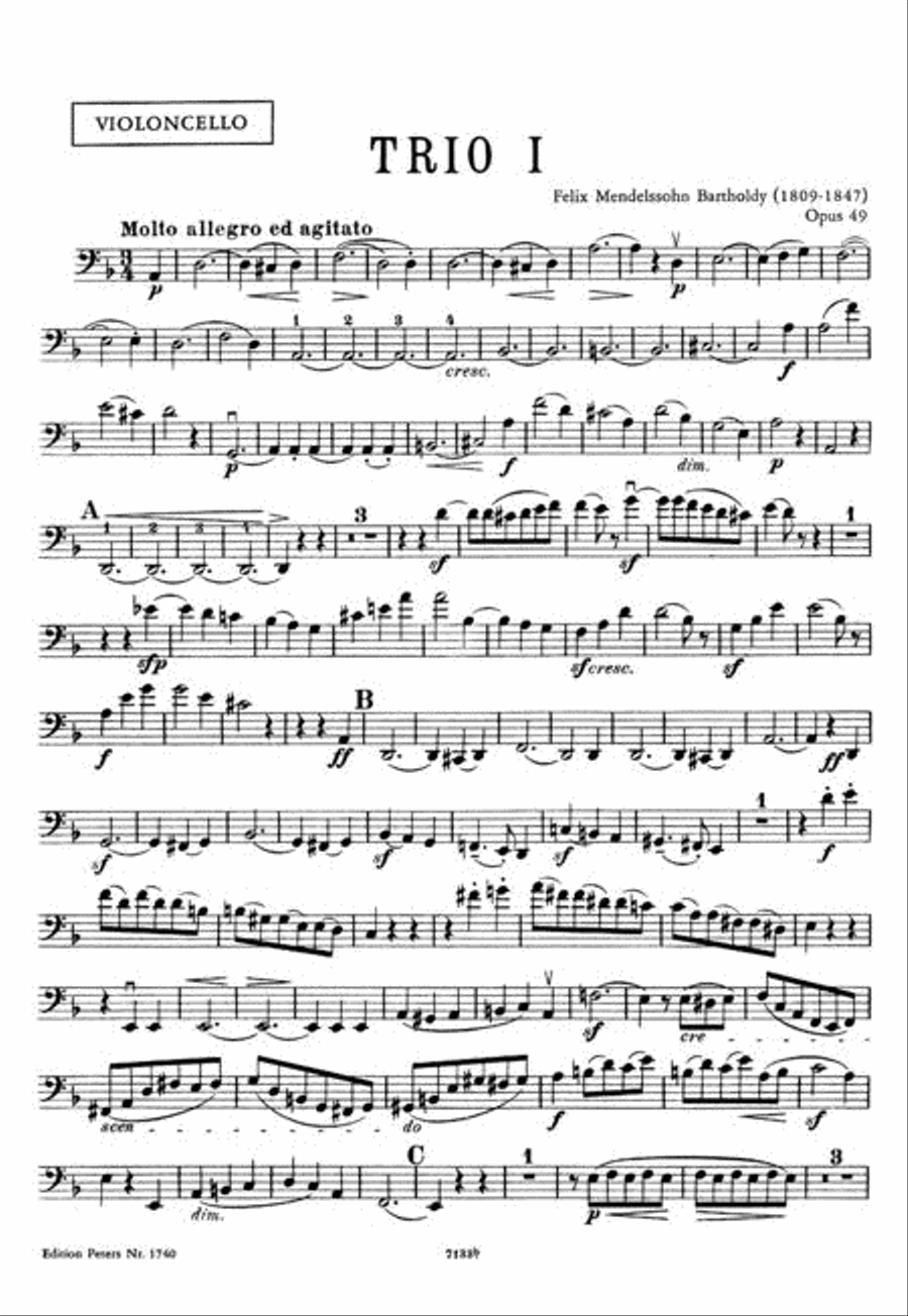 Piano Trios - Complete Piano Trio scores gallery preview page 4