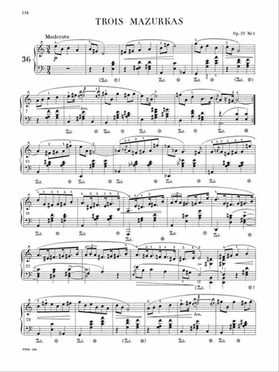 Mazurkas Mazurkas Piano Solo scores gallery preview page 7