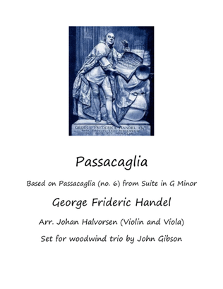 Book cover for Passacaglia for Flexible Woodwind Trio