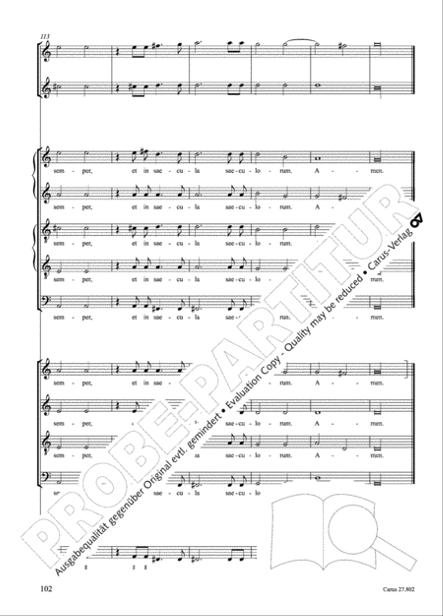 Salmi I (Selva morale e spirituale) Collection / Songbook scores gallery preview page 127