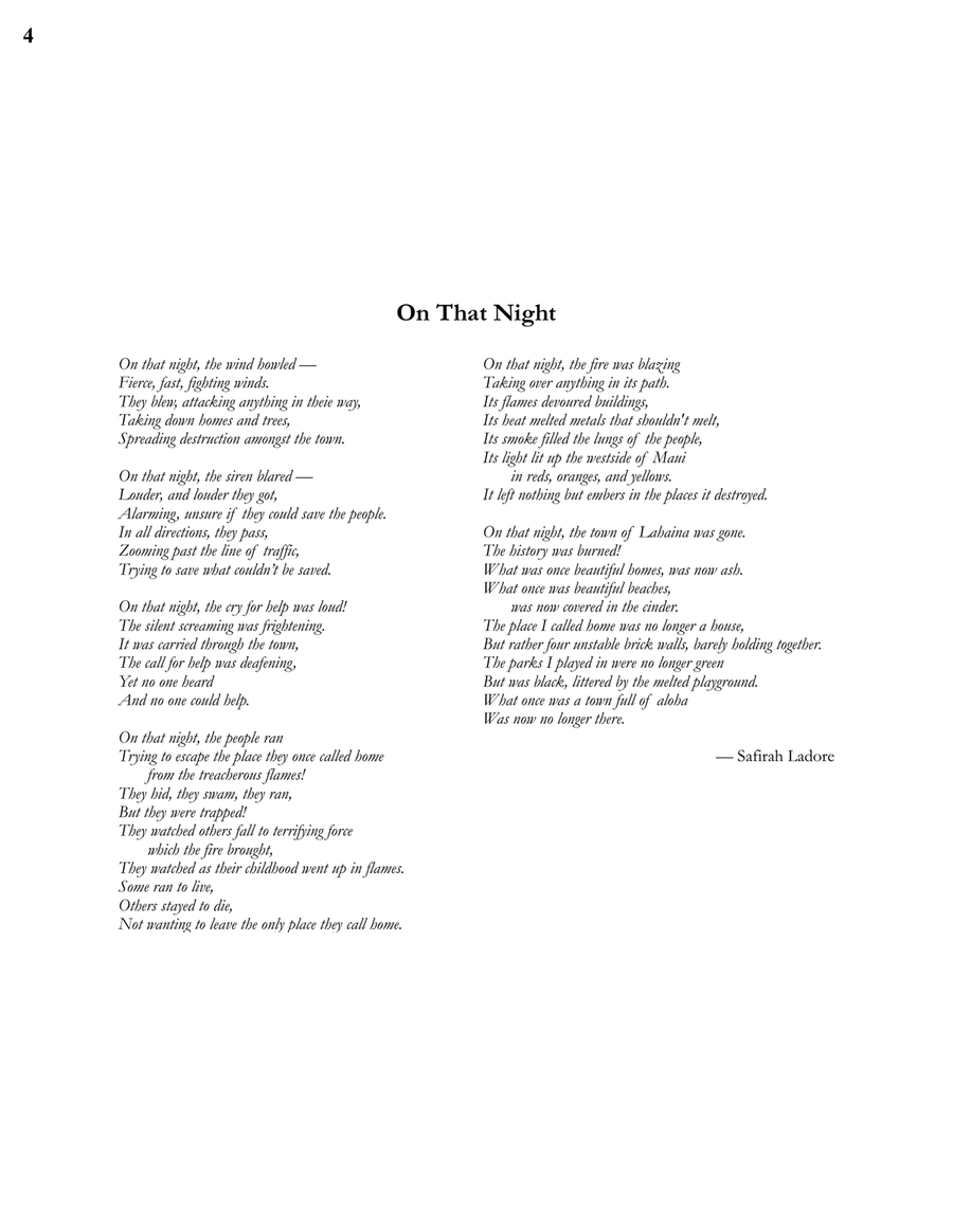On That Night (from 