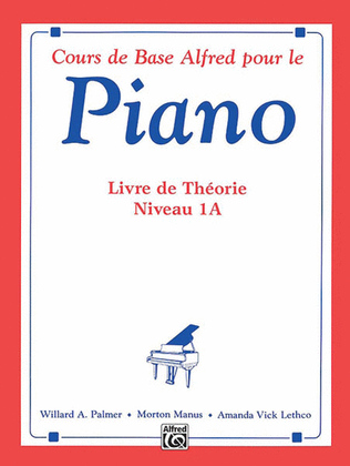 Book cover for Alfred's Basic Piano Course Theory, Level 1A