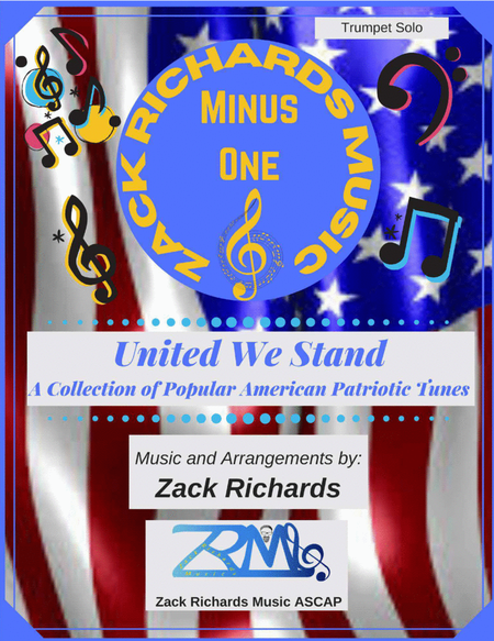 United We Stand Collection Zack Richards Music Minus One Series