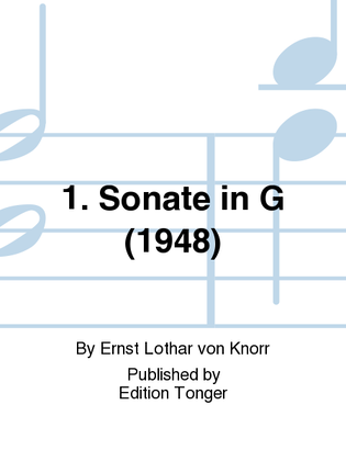 1. Sonate in G (1948)