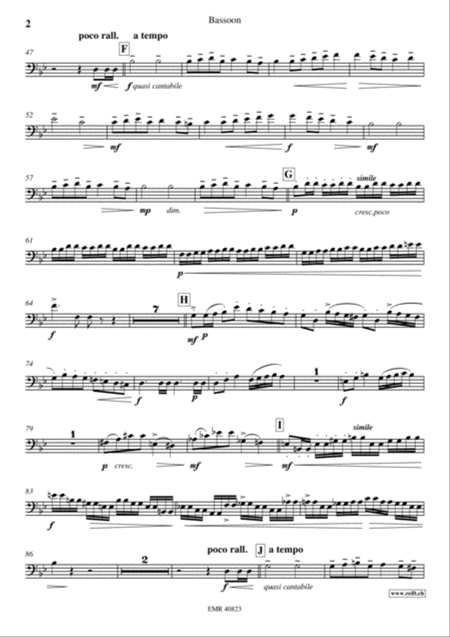 Konzert-Etude Konzert-Etude Bassoon Solo scores gallery preview page 3