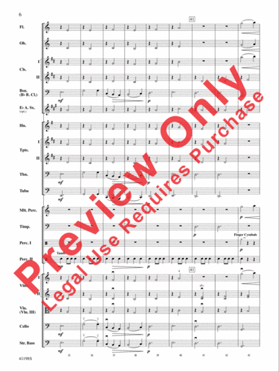 Gymnopédie No. 3 Gymnopédie No. 3 Full Orchestra scores gallery preview page 7