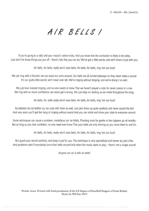 Air Bells - Handbells - 2 Oct