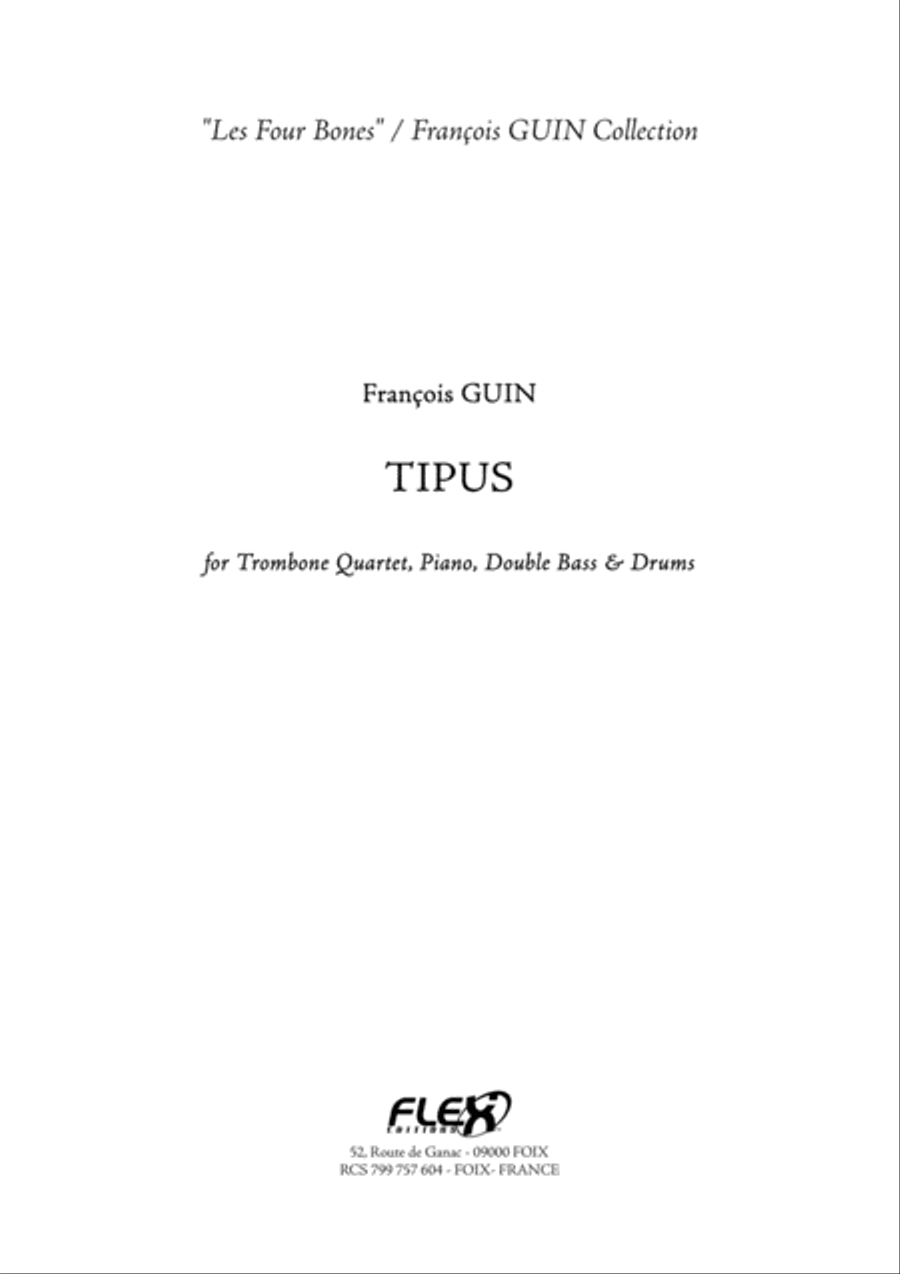 Tipus Tipus Trombone Quartet scores gallery preview page 2