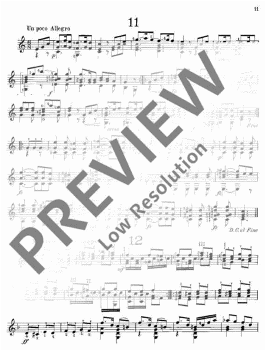 12 Bagatells 12 Bagatells Guitar scores gallery preview page 12