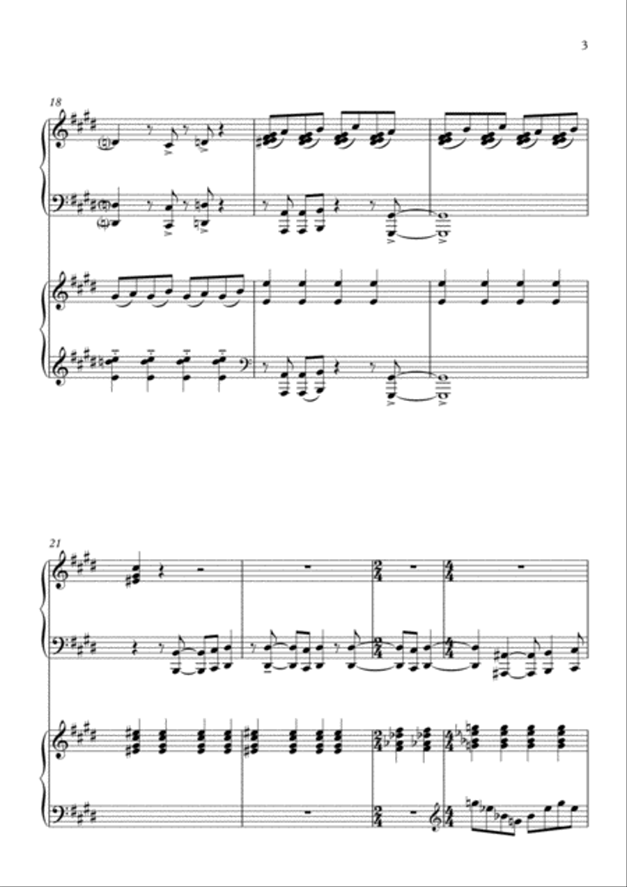 EMILY WILDING DAVISON EMILY WILDING DAVISON 2 Pianos, 4-Hands scores gallery preview page 6