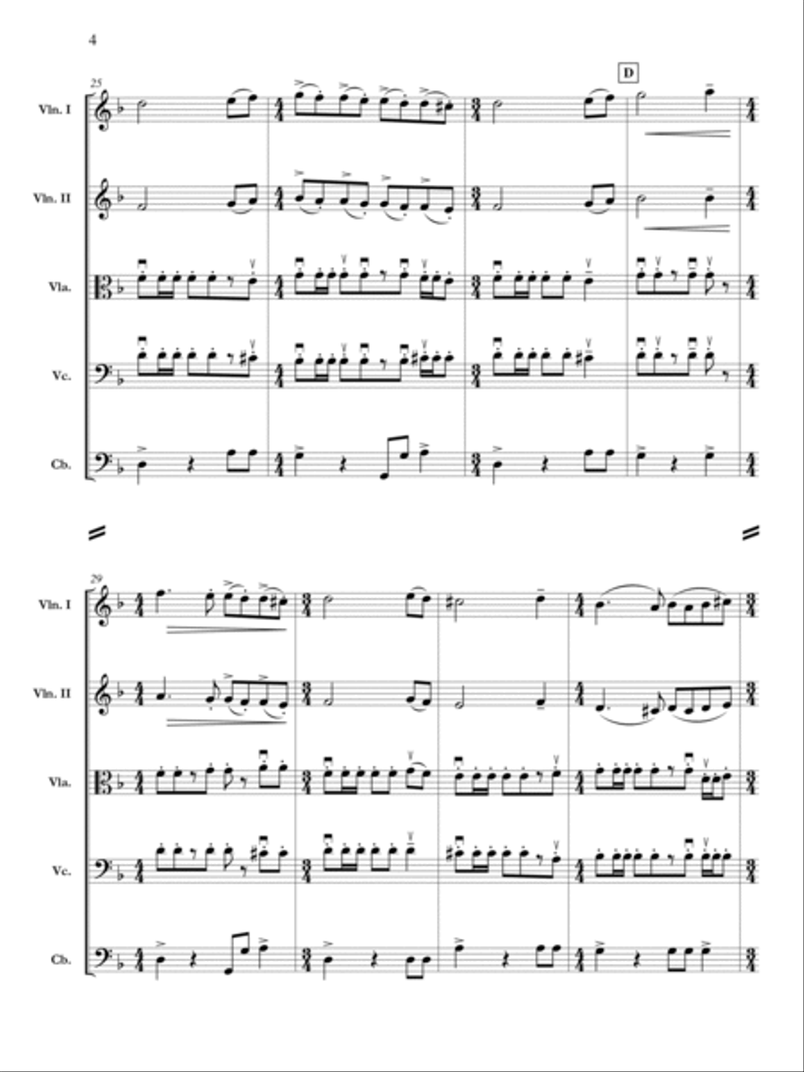 Lamma Bada Orchestra scores gallery preview page 5