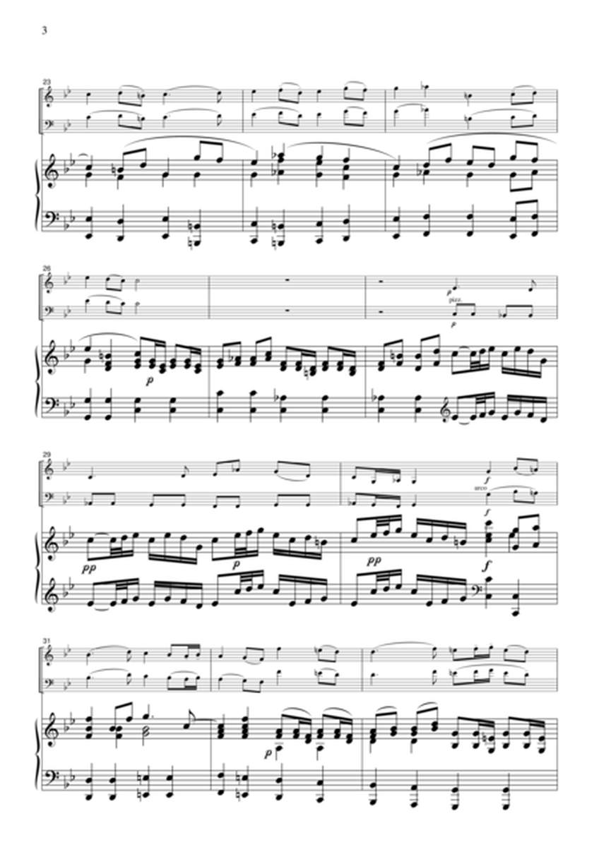 Bach  Aria "Sheep may safely graze", BWV208(Violin, Cello & Piano)