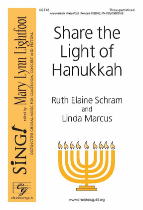 Book cover for Share the Light of Hanukkah (Three-part Mixed)