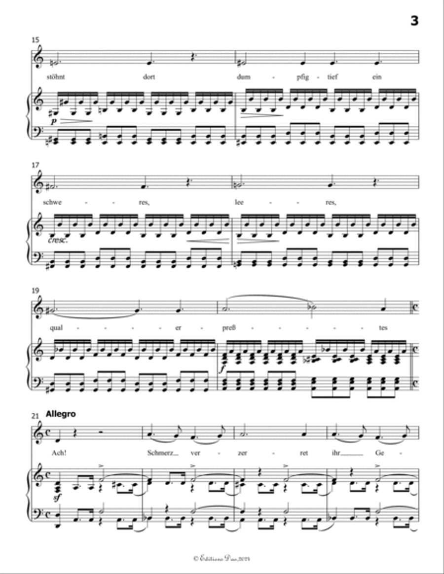 Gruppe aus dem Tartarus, by Schubert, Op.24 No.1, in C Major Voice scores gallery preview page 5