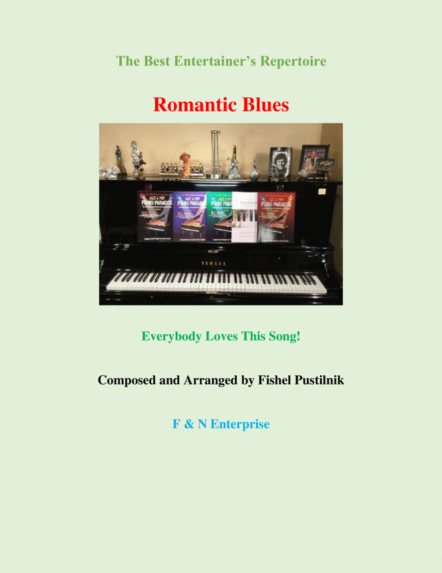 Romantic Blues Piano Solo scores gallery preview page 1