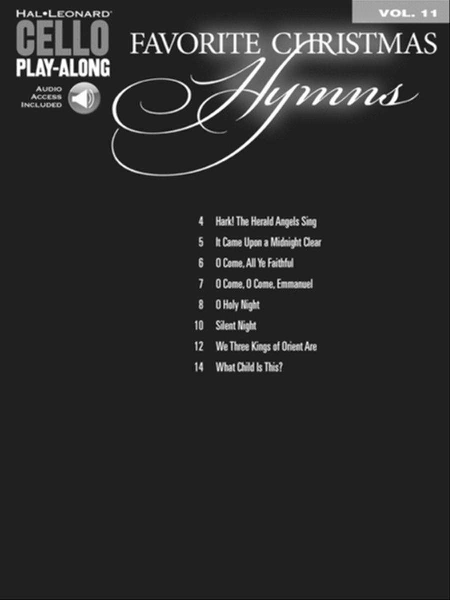 Favorite Christmas Hymns Cello scores gallery preview page 2