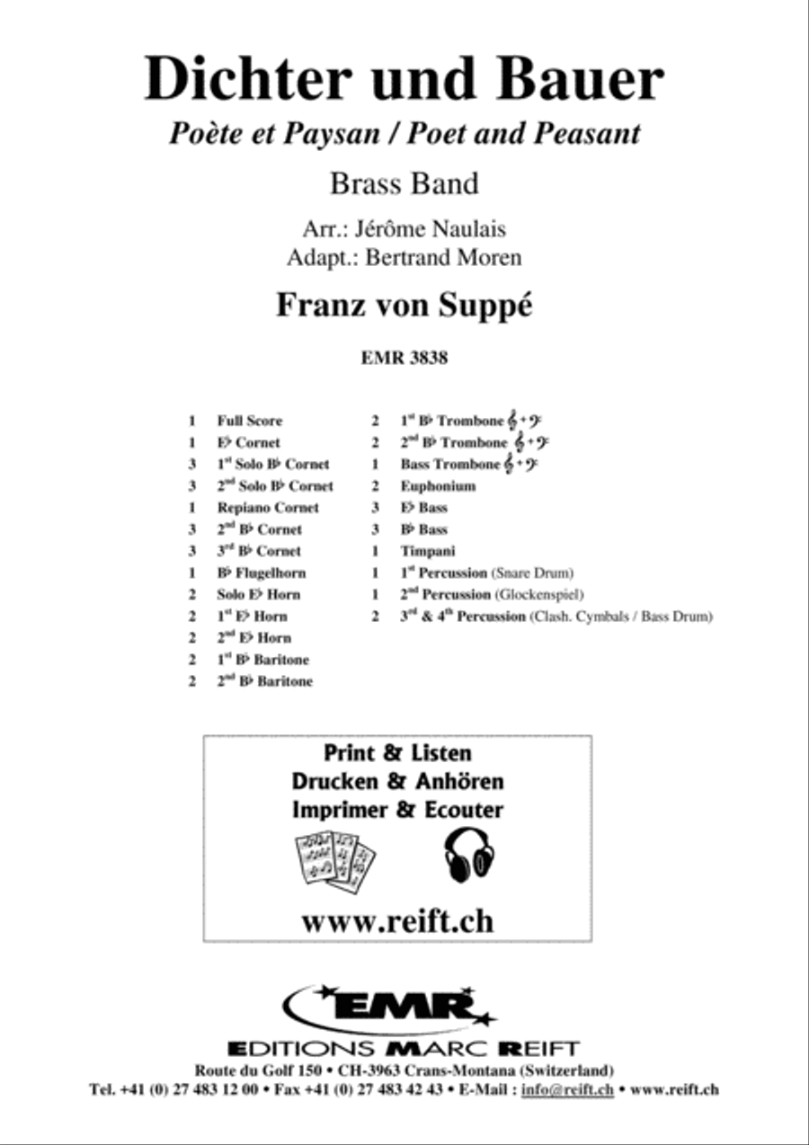 Dichter und Bauer Brass Band scores gallery preview page 2