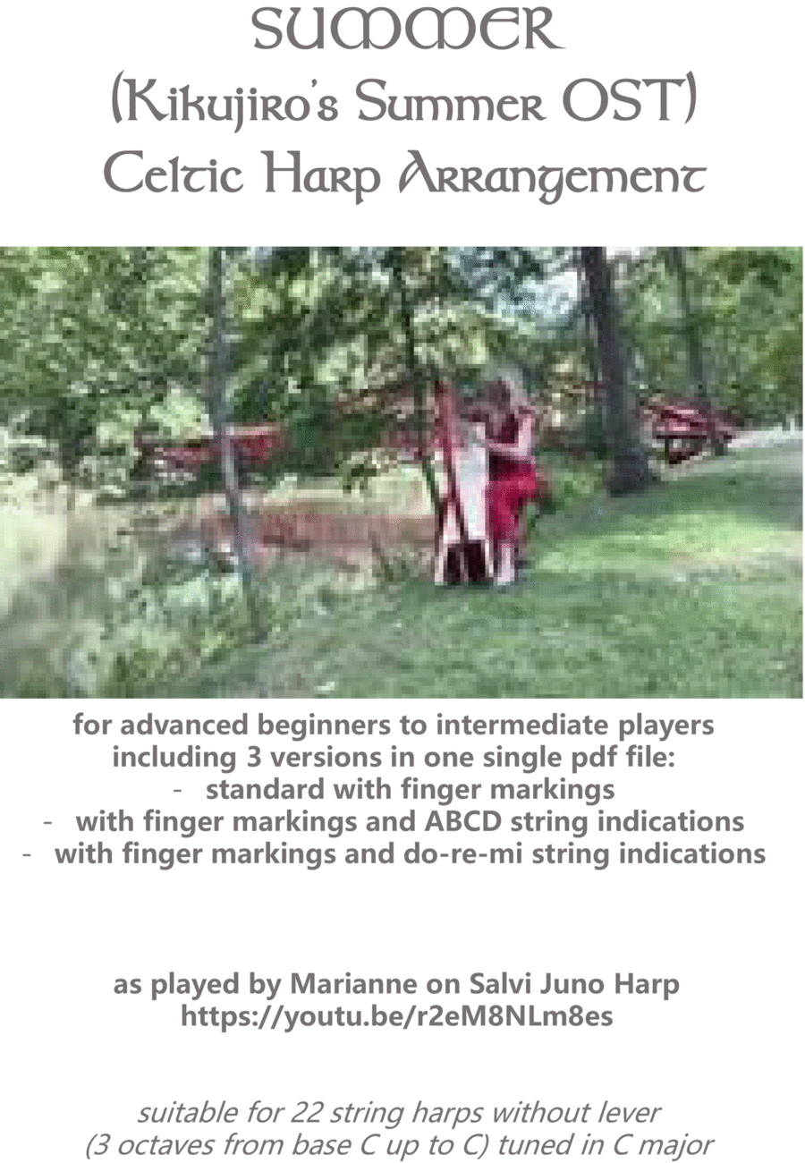 Summer Harp scores gallery preview page 1