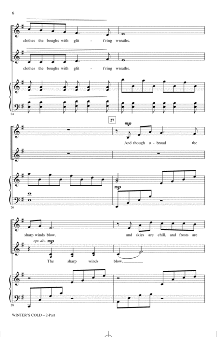 Winter's Cold 2-Part scores gallery preview page 4