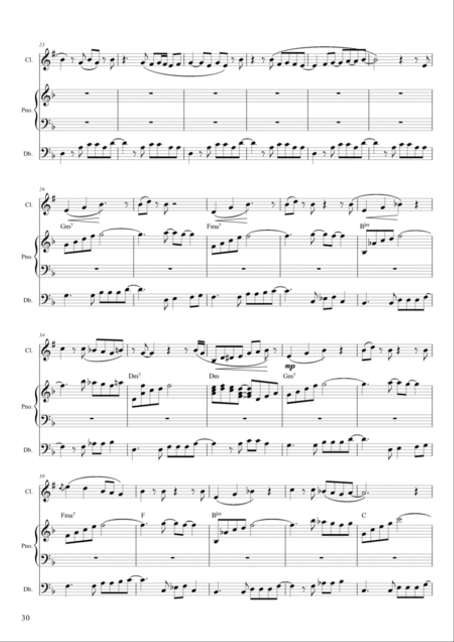 Rooftop Cat Small Ensemble scores gallery preview page 2