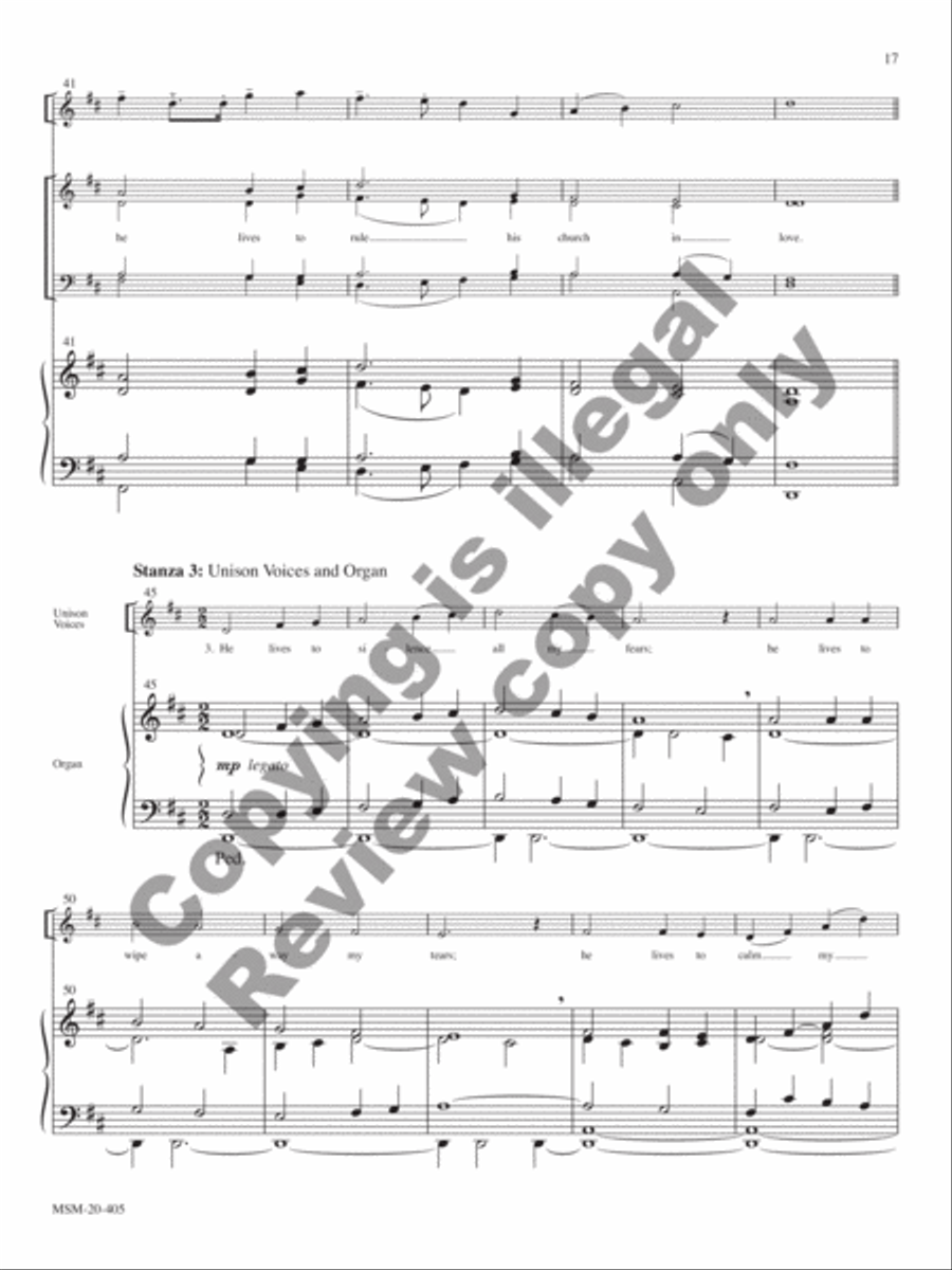 The Day of Resurrection Choir scores gallery preview page 35