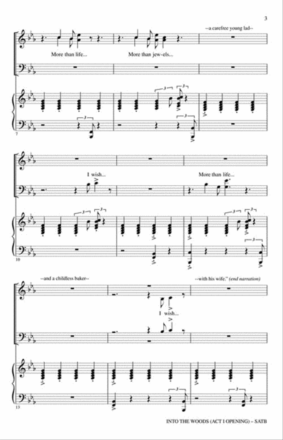 Into the Woods Into the Woods 4-Part scores gallery preview page 3