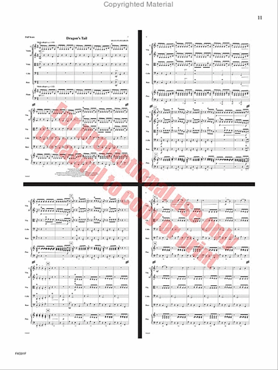 Wenceslas String Orchestra scores gallery preview page 12