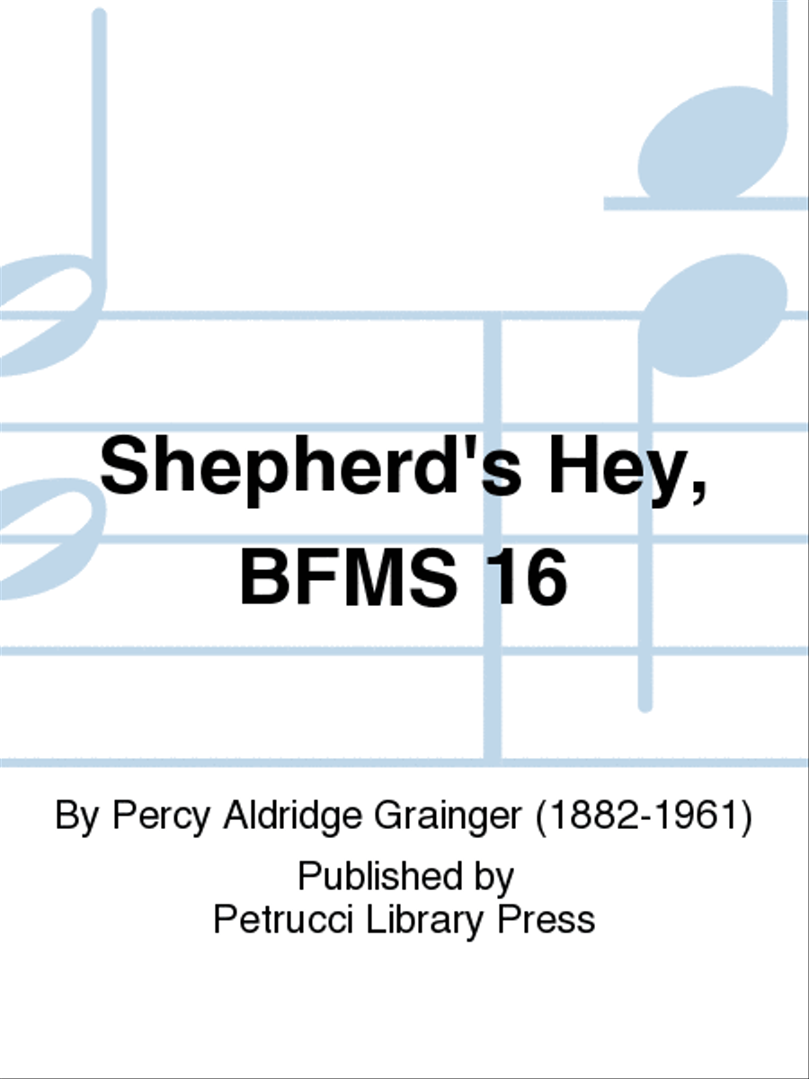 Shepherd's Hey, BFMS 16 Orchestra scores gallery preview page 1