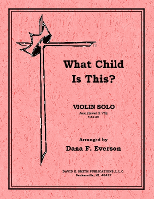 Book cover for What Child Is This