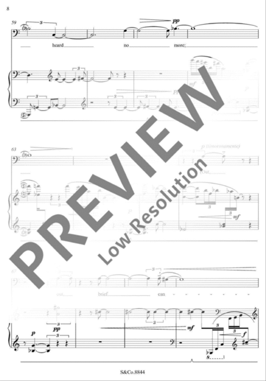 Chronicles of the Time Chronicles of the Time Baritone Voice scores gallery preview page 13