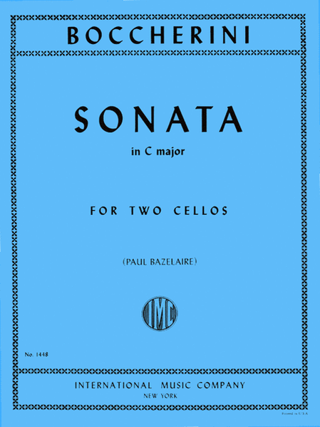 Sonata In C Major
