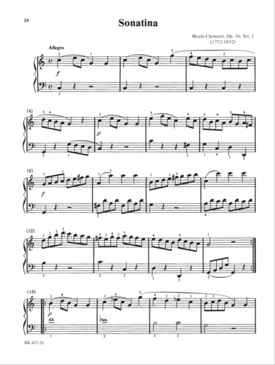 Easy Piano Classics Easy Piano scores gallery preview page 6