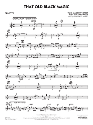 That Old Black Magic (arr. Mike Tomaro) - Trumpet 2