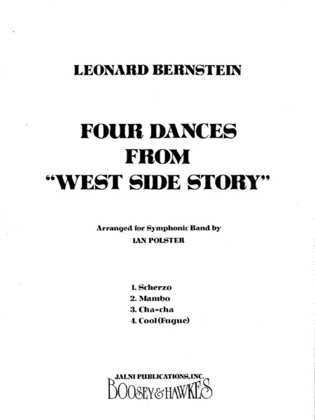 Four Dances from West Side Story