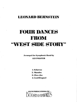 Book cover for Four Dances from West Side Story