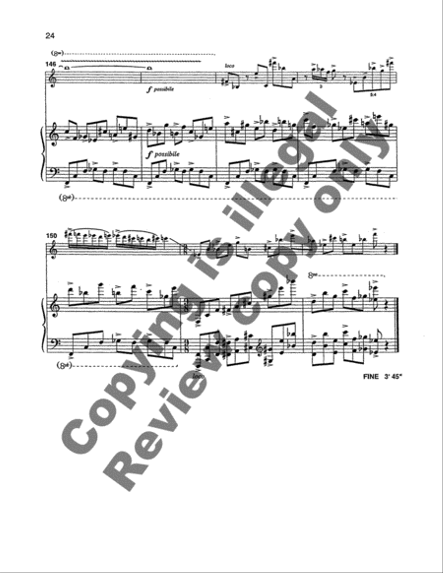 Cycles Clarinet Solo scores gallery preview page 8