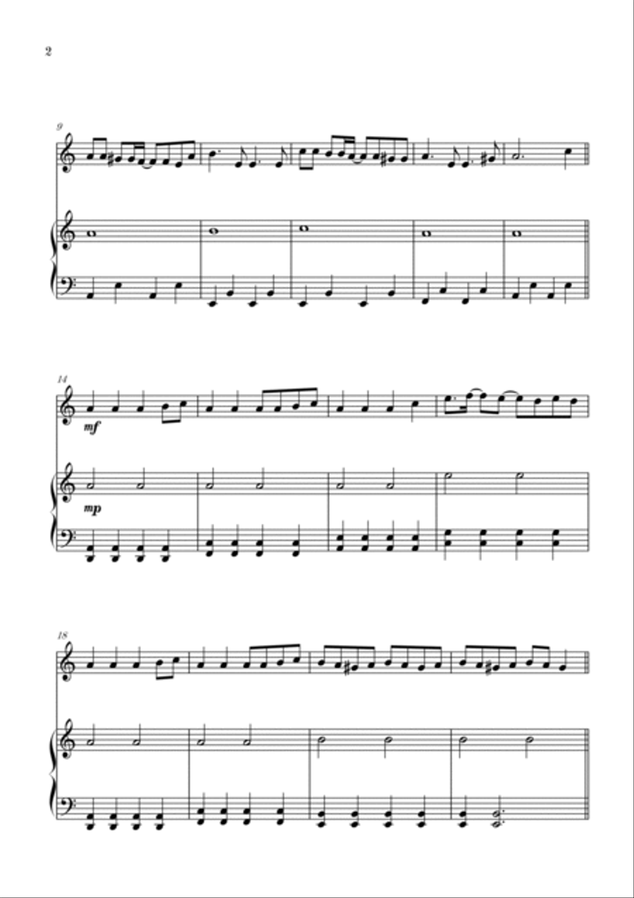 Bloody Mary Violin Solo scores gallery preview page 2