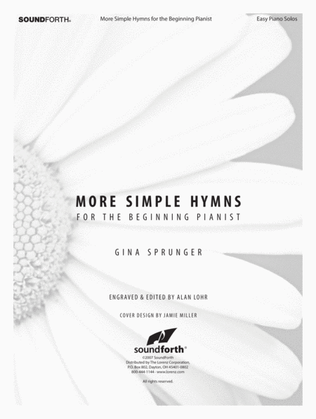 Book cover for More Simple Hymns for the Beginning Pianist