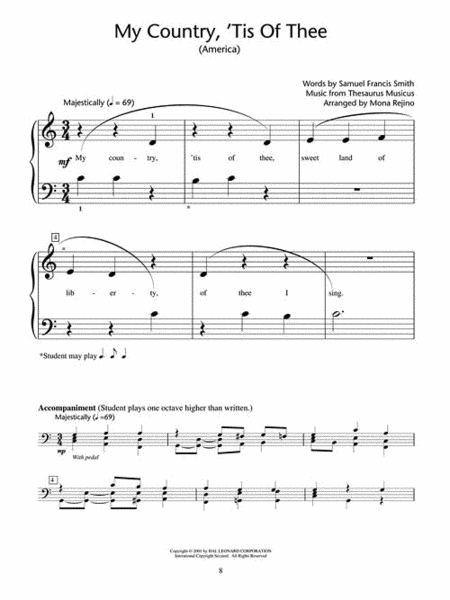 God Bless America® and Other Patriotic Piano Solos – Level 2