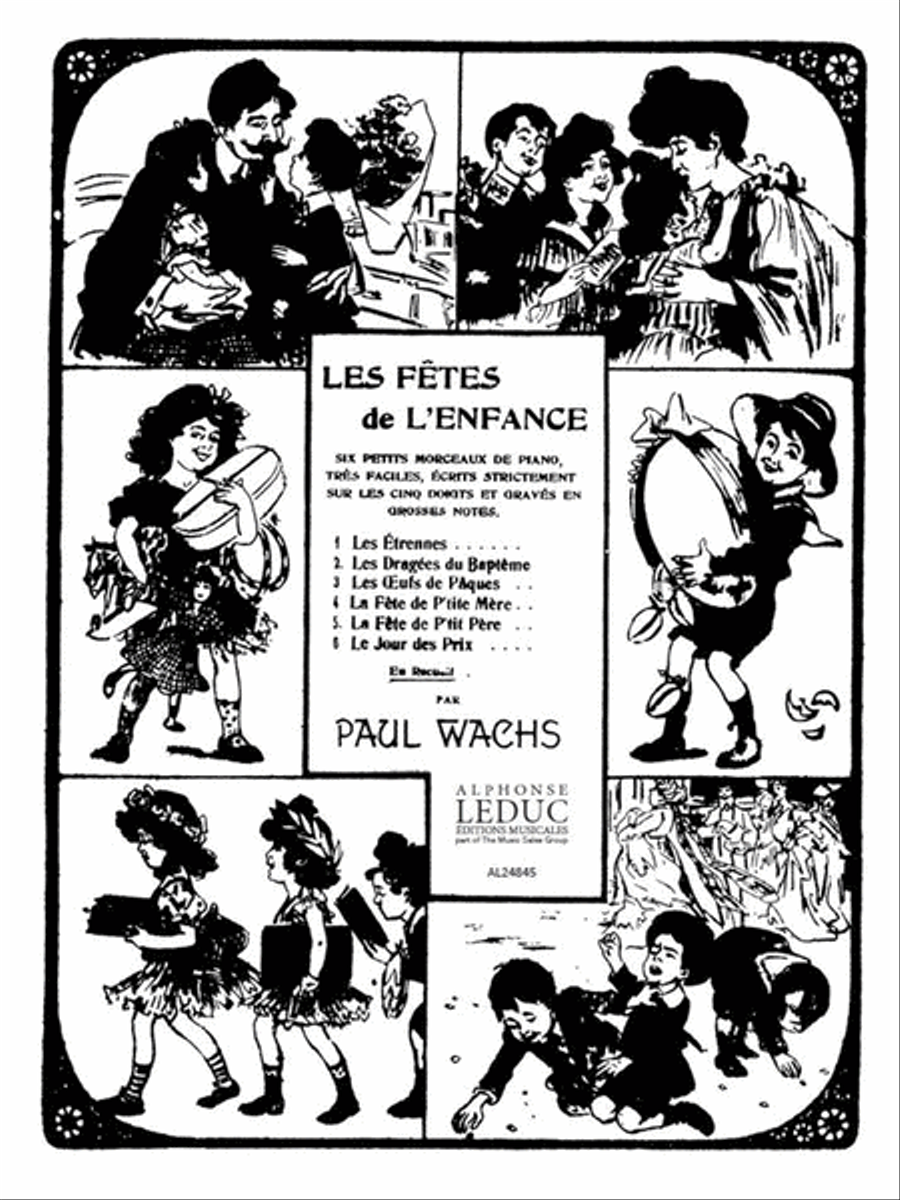 Les Fetes De L'enfance (piano Solo) Piano Solo scores gallery preview page 1