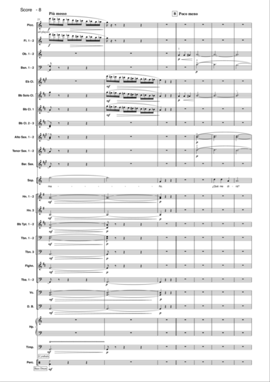 Gigantes y Cabezudos Concert Band scores gallery preview page 5