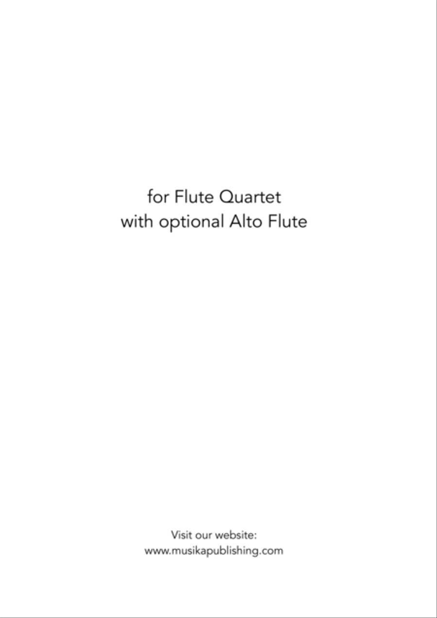Johnny Swings On Home (When Johnny Comes Marching Home) - for Flute Quartet Flute Quartet scores gallery preview page 2