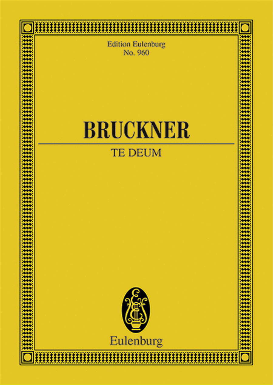 Te Deum Te Deum Choir scores gallery preview page 1