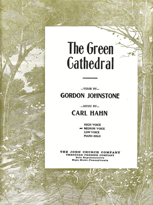 Book cover for The Green Cathedral