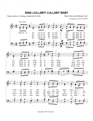 Sing Lullaby! Lullaby Baby - SATB