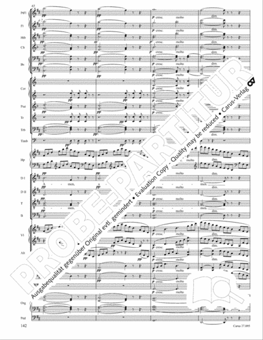 Messe solennelle de sainte Cecile STB scores gallery preview page 155