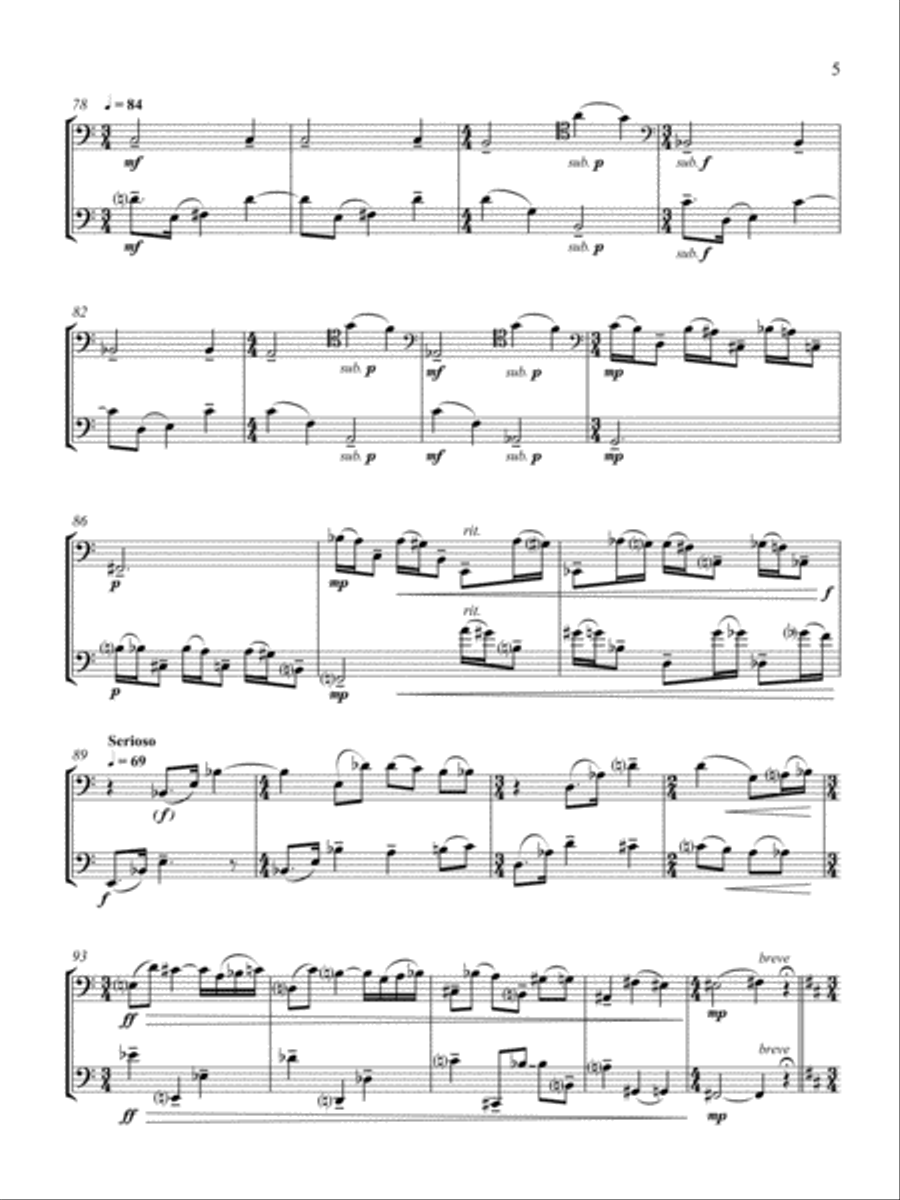 Fantasypiece Cello scores gallery preview page 4